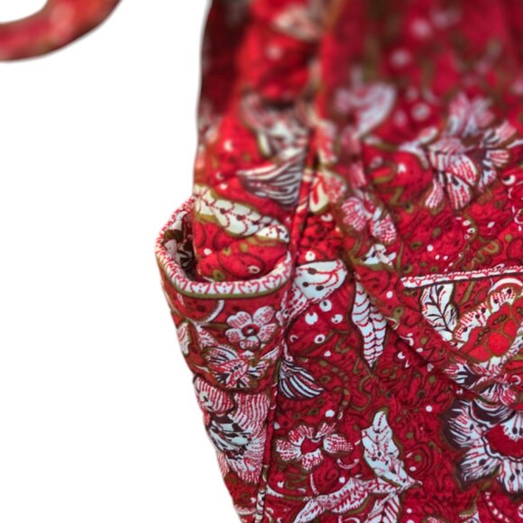 Stephanie Dawn Large Quilted Shoulder Bag Tote lots of pockets EUC - Picture 3 of 9